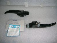 Maniglia Lato Guida In Plastica Nera Con Chiave Fiat 900E