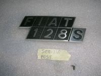 Scritta Posteriore Fiat 128S 