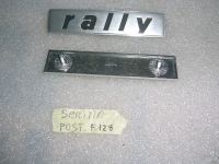 Scritta Posteriore Rally Per Fiat 128