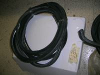 Guarnizione Porte In Velluto Nera Con Anima In Ferro 