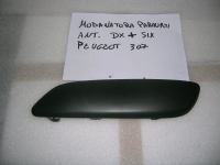 Modanatura Anteriore Esterna Sinistra Nera Peugeot 307 Dal 2005