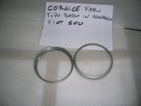 Cornice Faro Tipo Basso In Alluminio Fiat 500