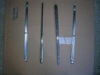 Modanature Parafango Posteriore e Anteriore Destro=Sinistro Fiat Topolino C, Fiat 1400 Cabrio 