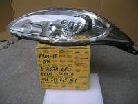 Proiettore Destro Ford Fiesta Dal 2008 Parabola Cromata