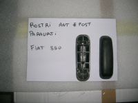 Rostri Anteriore e Posteriore Paraurti Fiat 850