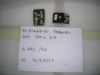 Distanziali Paraurti Anteriori Destro e Sinistro Autobianchi A112\78