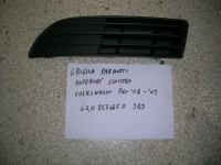 Griglia Paraurti Anteriore Sinistra Volkswagen Polo Dal 2005 Al 2009