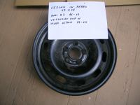 Cerchio In Ferro 6JX15 Audi A 3 Dal 96 Al 2003 Volkswagen Golf Quarta Serie Skoda Octavia Dal '97 Al 2010