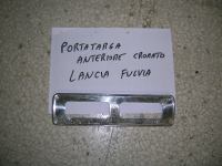 Porta Targa Anteriore Cromato Lancia Fulvia