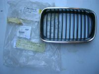 Griglia Anteriore Sinistro Nere Con Bordo Cromato BMW E36 Dal 91 Al 97
