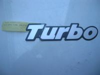 Scritta Anteriore Turbo Per Fiat 190F26 -190F35 Turbo   Dimensioni 19 x 4,5 Cm
