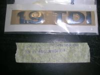 Scritta posteriore 1.9TDI Per Golf 5