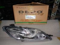 Proiettore Sinistro Toyota Yaris 2009-2011 Parabola Cromata