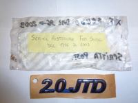 Scritta Posteriore Fiat Scudo Dal 1996 Al 2003