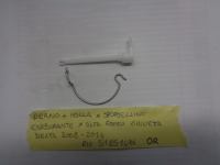 Perno Piu Molla Per Sportellino Carburante Alfa Romeo Giulietta 2010-2014, Lancia Delta 2008-2014