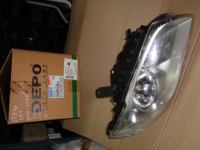 Proiettore Destro Bmw Serie 1 Con Parabola Cromata