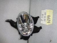 Fendinebbia Sinistro Peugeot 206 Dal 2003 