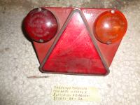 Fanalino Completo Destro = Sinistro Con Base In Ferro Per Autocarri E Rimorchi Storici  