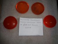 Trasparente Fanale Arancio  Autocarro Tondo 
