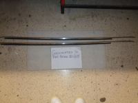 Gocciolatoio Sinistro Cromato Fiat Ritmo 1985  (Lunghezza 140 Centimetri)