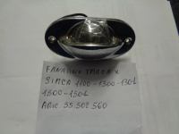 Fanalino Targa Per Simca 1100 / 1300/1301/1500/1501  