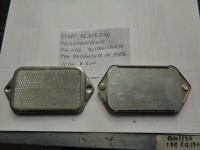 Catarifrangente Chiaro Rettangolare Con Basamento In Ferro  10cm x 6cm