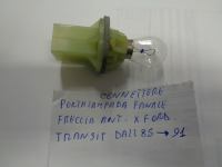 Connettore Porta Lampade Fanale Freccia Anteriore Per Ford Transit Dal 1985 Al 1991 