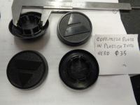 Coprimozzo Ruota In Plastica Autobianchi 112 Diametro 35 Mm