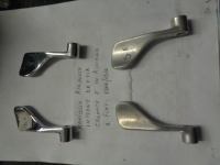 Maniglia Apriporta Interna Destra + Sinistra Cromate  Per Fiat 1300-1500