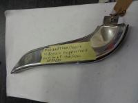 Modanatura Cromata In Acciaio Su Parafango Posteriore Destro Per Fiat 1300/1500