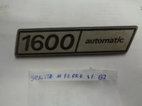 Scritta In Ferro Per Fiat 132 