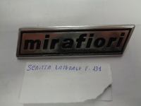Scritta Laterale Fiat 131 Mirafiori 