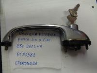 Maniglia Cromata  Esterna Porta Sinistra Per Fiat 850 Berlina 