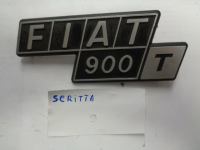 Scritta Fiat 900 T 