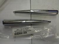 Baffi Destro + Sinistro In Plastica Metallizzata Per Fiat 500 D 