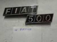 Scritta Fiat 500 In Plastica 