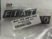 Scritta Fiat 500 L In Zama 