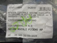 Staffa Centrale Destra Paraurti Anteriore Dacia Sandero Dal 2013 Al 2016 