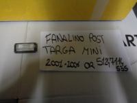 Fanalino Posteriore Targa Mini Dal 2001 Al 2006 