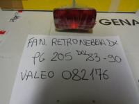 Fanalino Retronebbia Destro Peugeot 205 Dal 1983 Al 1990