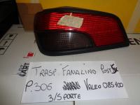 Trasparente Fanalino Posteriore Sinistro Peugeot 306 3/5 Porte 