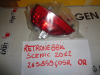 Retronebbia Renault Scenic Dal 2012 