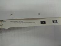 Piastrina Per Scritte Cofano Posteriore  