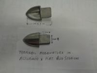 Terminali Modanature In Alluminio  Per Fiat Auto Storiche 