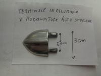 Terminale In Alluminio Per Modanature Auto Storiche 