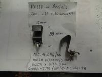 Molle In Acciaio Con Vite Piu Bullone Per Fissaggio Coppa Ruota Per Fiat 500  - Giardinetta - Alfa Giulietta  - 