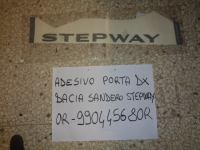 Adesivo Porta Destra Dacia Sandero Stepway 