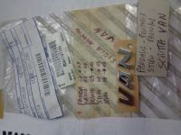 Scritta Van Per Fiat Panda 2003 -2009 /Punto 2003 - 2010 / Stilo 2001 - 2007 / Palio 2002 - 2004 