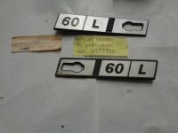 Scritte Laterali Sul Parafanghi  Anteriore Fiat Ritmo 