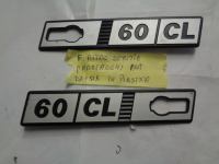 Scritte Parafanghi Anteriore In Plastica Destra Piu Sinistra Fiat Ritmo 